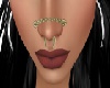 Chain Nose Piercing-Gold