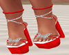 More&more heels red