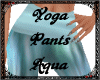 Yoga Pants Aqua