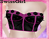 SG Bustier Spiked Pink