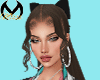 .Ziara Blk Bow Hair