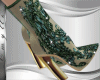 Christmas lace boots