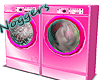 Washer and Dryer Pink