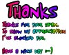 thanks