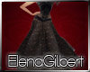 Elenas Brown Ball Gown