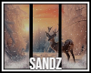 S. Animated Snow Window
