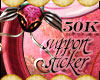 [E]50k Support Sticker