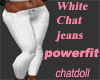 c]White ::PF:: jeans