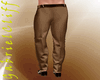 Brown Elegant Pants