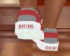 Scarlet/Gray Sneakers