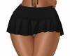 Pleated BLACK Mini Skirt