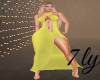 [7ly] Yellow Maxi Dress