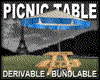 Picnic Table w/ Umbrella