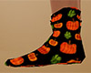 Pumpkin Socks flat 2 (F)