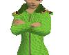 Green Dragon Long coat