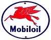 Mobiloil Gas Sign