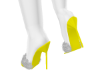 G. Diamond yellow heels