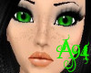 [A94] green eyes