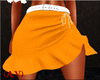(AV) Orange WB Skirt