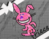 {T}happy bunny sticker