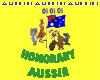 Honary Aussie sticker