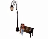 EL Kiss Bench & Lamp