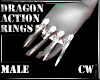 (CW)Dragon Action Rings