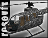 Military Helicopter Grey