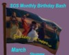 SOS Monthly Birthday Boa