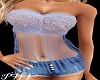 PHV Lace Fringe Blue GA