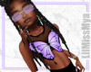 LilMiss Butterfly T Purp