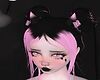 {Z} Cute horns Pink