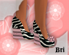 pink zebra Shoes