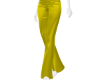 Yellow Silk Pants S