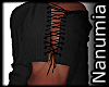 black cropp top