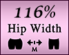 Hip Butt Scaler 116%