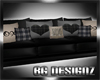 [BGD]Sofa W/Pillows