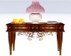 PINK LAMP SIDE TABLE