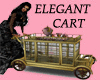 Elegant Tea Service Cart