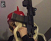 Cutout Gun Badgirl