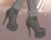 gray boots