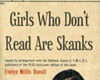 Skanky non-readers