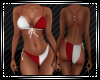Red & White Bikini