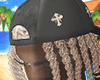 hat+ hair+ cross