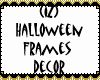 Halloween Frames Decor