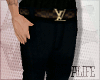 A| LV Black Pants