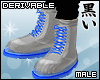 [K] transparent boots M