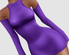 CA Elegant Purple Dress