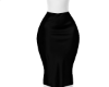 Black Satin Skirt