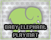{R3} Baby Ele Playmat